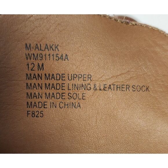 Steve Madden Men\'s M-Alakk Cognac  Brown Chukka  Leather Boots Shoes  Size 12M main image 10